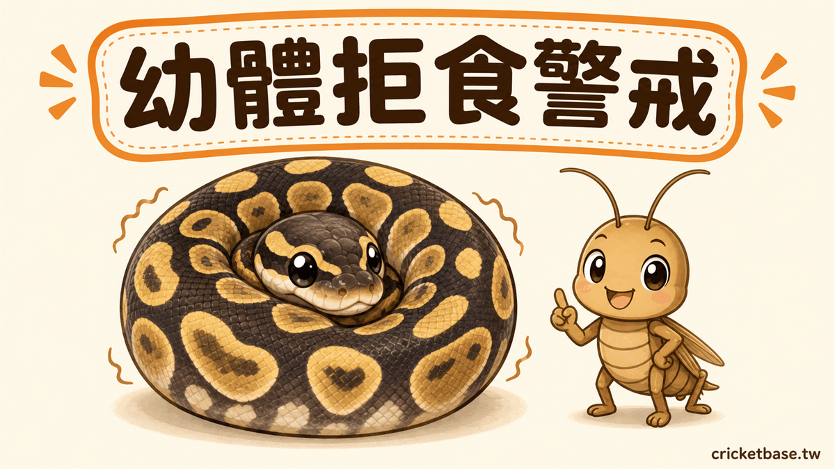 球蟒吃蟋蟀嗎？