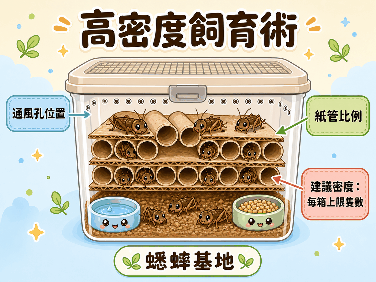 密度過高的三個問題:氨氣累積、互食、疫病快速傳播
