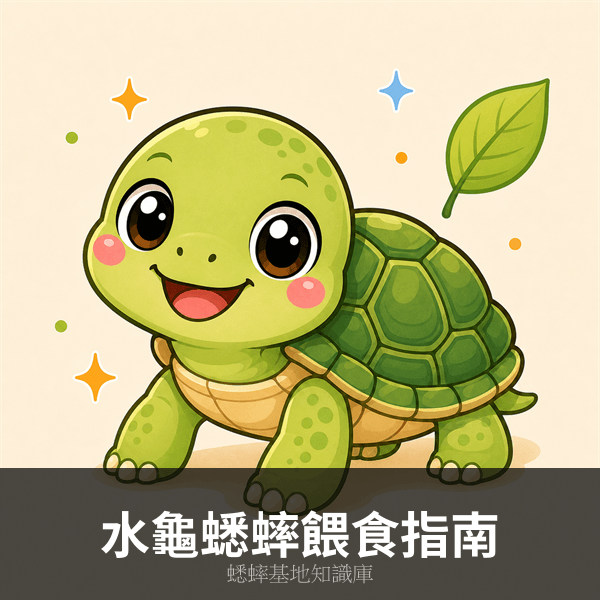 水龜蟋蟀餵食指南:如何正確補充動物性蛋白質