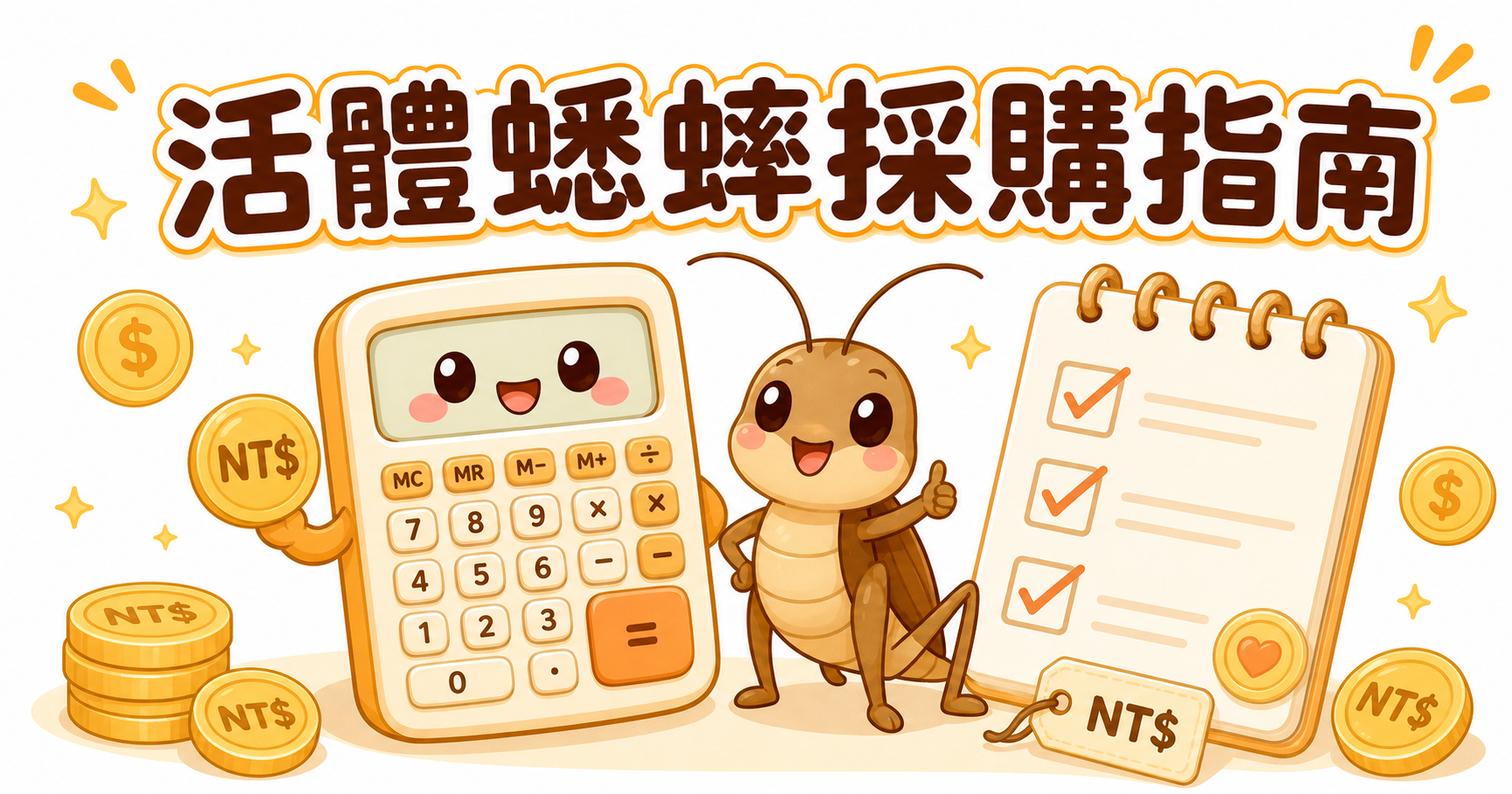 蟋蟀採購指南:台灣活體蟋蟀價格行情與數量計算