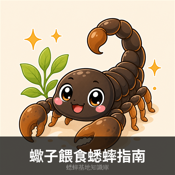 蠍子餵食蟋蟀指南:活體還是冷凍?尺寸、頻率與安全注意事項